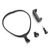 Suporte de celular para transmissão ao vivo montado no pescoço em perspectiva de primeira pessoa para ciclismo, suporte de gravador de câmera esportiva montado no pescoço