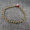 Pulsera de cuerda colorida del Festival del Bote del Dragón al por mayor tejida a mano con hilo colorido para hombres y mujeres, joyería de regalo para el Festival del Bote del Dragón