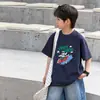 Liquidación de Verano 2026 Camisetas Frescas de Dibujos Animados Lindos de Algodón 100% Cómodas de Manga Corta para Niños y Niñas