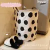 Cesto de roupa suja dobrável simples cesto de roupa suja de banheiro saco de armazenamento cesto de armazenamento de roupa suja superdimensionado fábrica de balde de armazenamento por atacado