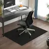 Alfombrilla Protectora de Suelo de Cuero de PVC Alfombrilla para Suelo de Silla Giratoria Oficina Estudio Ascensor Dormitorio Silla de Ordenador Rodillo de Suelo