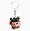 Nezha 2 Chico Demonio Naohai Nezha Película Ao Bing Nezha Llavero Lindo Periférico Colgante Decorativo para Mochila Enviar Pequeño