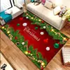 Felpudos para Puerta de Entrada de Navidad Transfronterizos de Terciopelo de Cristal Felpudos para Baño Entrada de Baño Alfombra para el Hogar Felpudos Resistentes al Desgaste y a las Manchas