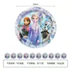 Set Transfronterizo Temático de Frozen: Gafas de Papel, Mantel Desechable, Vasos de Papel, Servilletas de Papel, Platos de Papel, Set Infantil