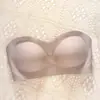 Sudeste Asiático TikTok Sujetador Invisible sin Tirantes de un Hombro sin Costuras para Pecho Pequeño Push-Up Antideslizante sin Aros Lencería para Mujer