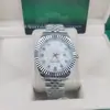 Reloj de Pulsera de Acero Oyster Log para Hombre Reloj de Cuarzo con Manecillas Correa de Acero Sólido Log Verde Reloj con Calendario