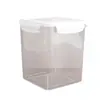 Cubo de Arroz Tanque Doméstico para Almacenamiento de Granos Tanque de Plástico Transparente para Snacks y Productos Secos Tanque de Empaque para Snacks de Mascotas