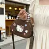 Bolso de Mano para Niña Relleno de Algodón Estilo 2026, Bolso Cruzado Lindo de Nicho Estilo Coreano, Bolso de Hombro de Dibujos Animados de Gran Capacidad para Viajes Diarios