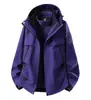 Forro de forro polar compuesto Olyron de grafeno, cremallera impermeable, insignia intercambiable, chaqueta con capucha tres en uno