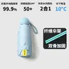 Paraguas de 16 varillas para mujer, Plegable, Tamaño grande, Resistente al viento, Doble uso para sol y lluvia, Protección solar, Protección UV, Paraguas ligero para el sol
