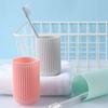 Viagem criativa viagem wash cup escova de dentes portátil caixa de armazenamento escovação copo dente copo enxaguante bucal copo terno