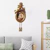 Moldura de foto em relevo dourado estilo europeu retrô Moldura para fotos Casa de família Decoração de parede Luz artística Luxo Esculpido Parede Pendurado Foto