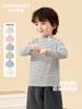 Camiseta de manga larga Kaka Panda para niños, camiseta interior de cuello semi-alto para niños, ropa de invierno para bebé, top para bebé de otoño e invierno para niñas