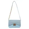 Bolso de Axila Nuevo de Alta Gama de Moda para Mujer con Textura Elegante, Bolso de Cadena, Bolso Cuadrado Pequeño Versátil de Hombro Único Cruzado de Nicho