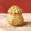 Traer Riqueza y Tesoro Adorno Monedas de Oro Bolsa de Dinero Traer Riqueza Estilo del Sudeste Asiático Decoraciones Hogar Patio Traer Tesoro Adorno Bolsa de Dinero
