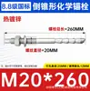 Anclaje Químico Cónico Invertido Grado 8.8 Perno Químico Especial de Alta Resistencia Cónico Invertido M10M12M20 Especial para Muros Cortina