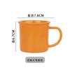 Lote taza taza taza taza bandeja comercial logotipo personalizable taza de melamina mercado retro antiguo comida hot pot