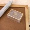 Nova caixa de embalagem de PVC para chocolate caixa de doces transparente para casamento noivado caixa de chocolate caixa vazia simples atacado