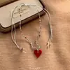 Nuevo Collar Retro Étnico Estilo Chino Colgante Largo para Mujer Nicho Apilable Versátil Accesorios de Moda Bohemio