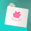 Tarjeta de felicitación creativa Día del Niño Acción de Gracias festival de negocios floristería actividad tarjeta de mensaje de bendición Tarjeta pequeña de agradecimiento personalización