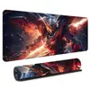 Teclado de Computadora Bidimensional de Anime para E-Sports Grande para Hombres y Mujeres Oficina Creativo Antideslizante Alfombrilla de Escritorio Personalizable Mouse Pad