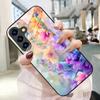 Adecuado para Samsung S25Ultra Funda de Vidrio Templado para Teléfono S26Plus Comercio Exterior S24 Paisaje A06 Flores A17