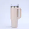 Taza de acero inoxidable 304 de segunda generación para coche con asa, 40 oz, doble capa, taza ice bully, taza con tubo de succión, taza térmica, venta al por mayor
