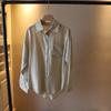 Camisa delgada con protección solar [que positiva] 2024 verano nueva camisa de manga larga coreana para mujer al por mayor de color sólido 9823