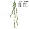 Amazon Transfronterizo Colgante Simulación Maceta Mandala Eucalipto Vainas de Guisante Lágrimas de Amante traje Planta de Interior en Maceta