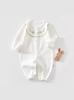Outono e inverno novo macacão de bebê recém-nascido khai roupa de escalada masculino e feminino khafu algodão puro sem costura primavera e outono
