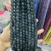 Contas de Vidro Rachado de Gelo Jade 10mm Contas Explosivas de Vidro para DIY Pulseira Semi-Acabada Acessórios de Joias
