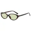 Nuevas Gafas de Sol Ovaladas Estilizadas de Nicho Cat-Eye Europeas y Americanas para Mujer 2026, Protección UV, Elegantes Gafas de Sol Y2K