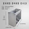 Comedero de Acero Inoxidable para Engorde, Comedero Espeso, Equipo de Porcicultura Unilateral de Acero Inoxidable, Material de Doble Cara para Engorde