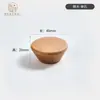 Manija de puerta de gabinete, cajón de gabinete, manija de madera maciza de armario, manija de puerta de madera de estilo chino nuevo en forma de puente de lujo ligero de alta gama