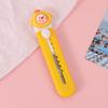 Mini cuchillo artístico portátil lindo de dibujos animados cortador de papel abridor de cajas exprés papelería de oficina para estudiantes cuchillo artístico