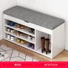 Banqueta para trocar de sapato doméstica porta sofá banqueta assento entrada sapateira banqueta integrada porta armazenamento sapateira banqueta longa para calçar sapatos