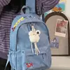Mochila de Verano Transfronteriza 2026, Elegante y Atractiva, Mochila para Estudiante de Preparatoria, Mochila de Campus Simple y de Gran Capacidad