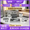Caixa de Lenços de Acrílico de Alta Qualidade para Hotel, Fabricação Personalizada de Fábrica com Design de Madeira, Porta-Palitos de Dente para Hotel e Bandeja Específica para Quarto de Hotel