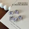 K9 Huevo de Paloma Uñas Artísticas Decoraciones de Pedrería Famosas en Internet Brillante Base sin Fondo Bola de Pedrería Ovalada Uñas Artísticas con Bola de Pedrería Terminado Decoración de Pedrería para Uñas