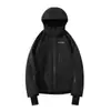 Chaqueta de esquí moderna, asequible, a prueba de viento y resistente al agua en color Fruta del Dragón, Chaqueta de montañismo estilo pareja con forro polar para abrigarse