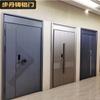 Panel de Aluminio Budan Finamente Tallado Puerta Doble, Puerta de Aluminio Fundido Minimalista de Lujo Ligero, Puerta de Entrada para Villa, Fabricante de Puertas Dobles para Patio