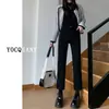 Jeans rectos retro de cintura alta azul para mujer, altos, adelgazantes, versátiles, nuevos de primavera, pantalones de tubo elásticos cortos