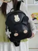 Linda Mochila Compacta Mini de Dibujos Animados de Nuevo Estilo para Mujeres, Mochila Escolar Kuromi, Mochila para Ropa Urbana
