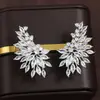 Pendientes de Ala de Ángel con Circonita Super Brillantes para Mujer Estilo Coreano Personalizados de Temperamento Pendientes Largos de Borla Venta al por Mayor