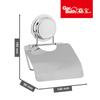 Portarrollos de Papel de Cocina con Ventosa Garbo Soporte de Papel Higiénico Montado en la Pared Estante de Almacenamiento sin Perforaciones Soporte de Papel Higiénico de Rollo para Baño Soporte de Papel de Cocina de Acero Inoxidable