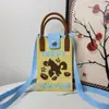 Bolso Bandolera Versátil de Punto Edición de Año Nuevo con un Diseño Lindo de Dibujos Animados para Mujer, Bolso de Mano para Teléfono