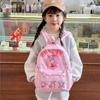 Bolsa para niños nueva caricatura mochila escolar de jardín de infantes para niñas de gran capacidad que combina con todo mochila para estudiantes transfronteriza