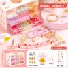 61 Cuentas de Vidrio Coloridas Nuevas Versátiles para Niños Princesa DIY Regalo de Cumpleaños Juguetes Kit de Joyería de Cuentas