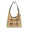 Bolso de Hombro Personalizado, Hermoso y de Moda 2025 Nuevo Estilo Casual Retro Bolsa de Gran Capacidad Bolso Cruzado Tote con Letras para Mujer