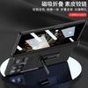 Nueva carcasa ultrafina para teléfono móvil Xiaomi MixFold3 con adhesivo lateral de succión magnética y eje central, funda protectora con soporte de cuero liso todo incluido